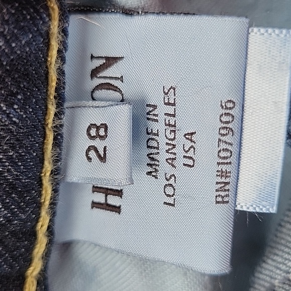 Hudson Low Rise Bootcut Jeans Elm Wash Size 28 - Picture 13 of 14